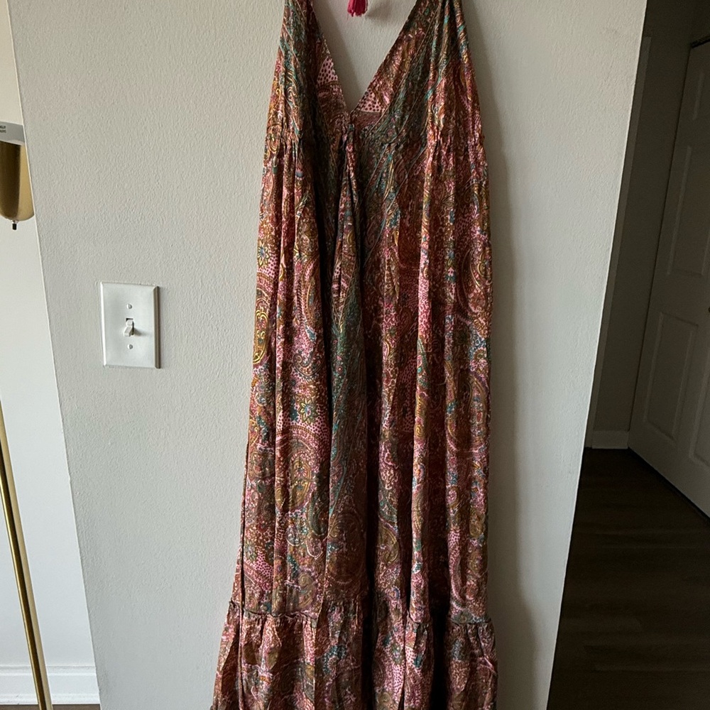 Bohemian Paisley Maxi Dress